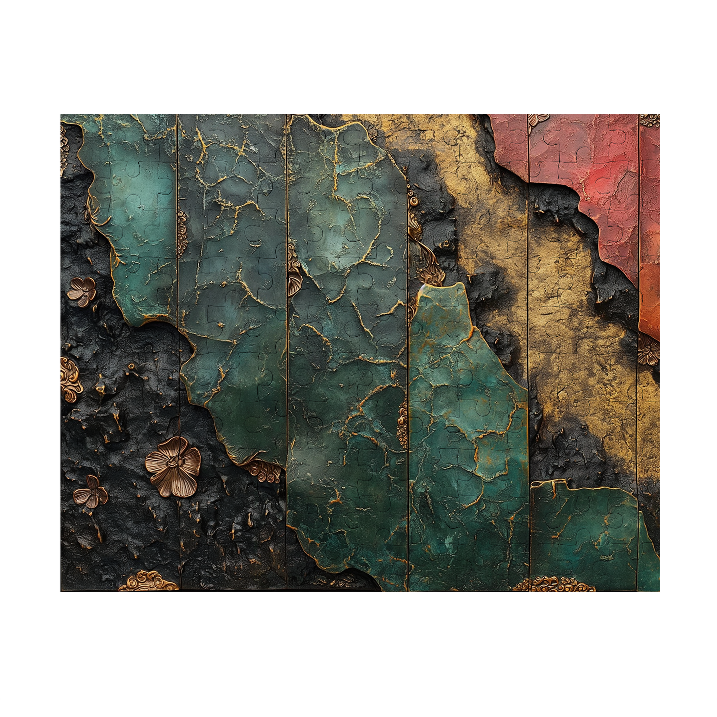 Relief 01 - Premium Jigsaw Puzzle, Ornate, Fantasy - Multiple Sizes Available