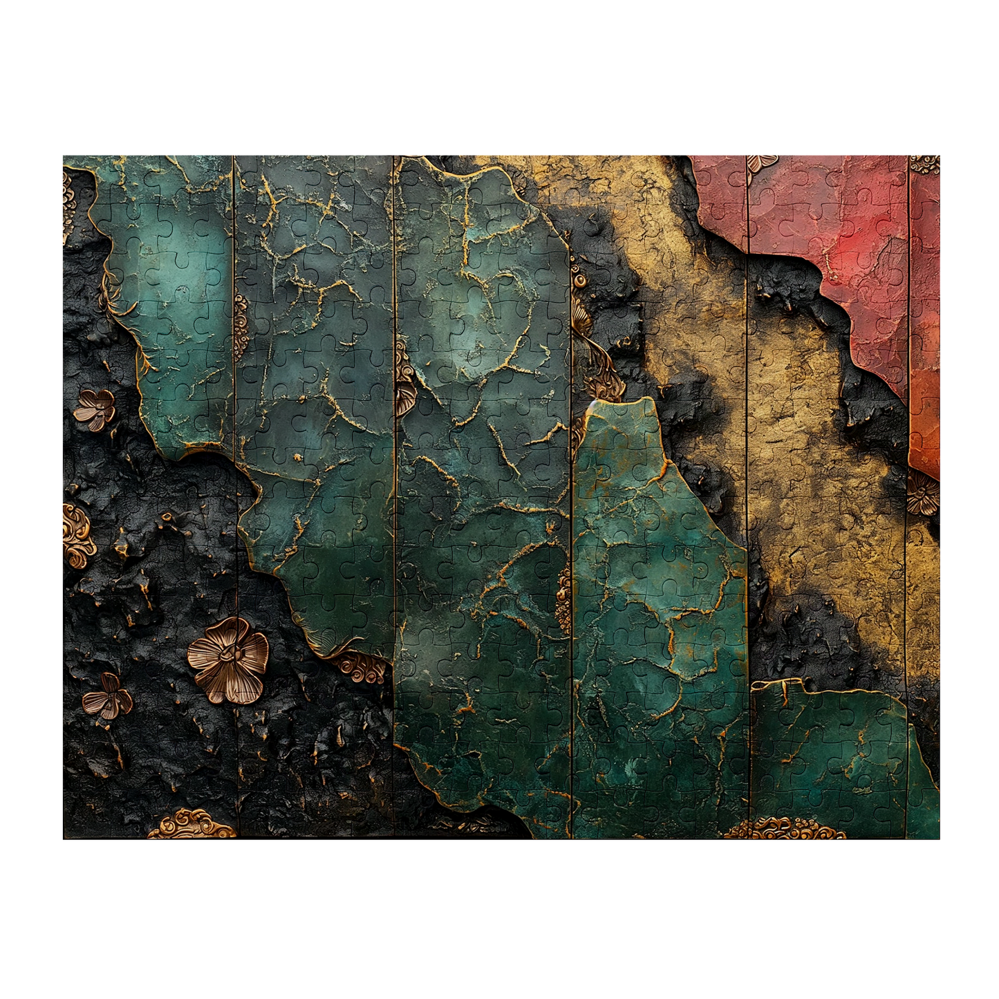 Relief 01 - Premium Jigsaw Puzzle, Ornate, Fantasy - Multiple Sizes Available