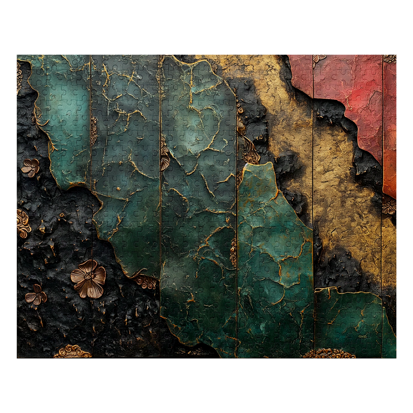 Relief 01 - Premium Jigsaw Puzzle, Ornate, Fantasy - Multiple Sizes Available