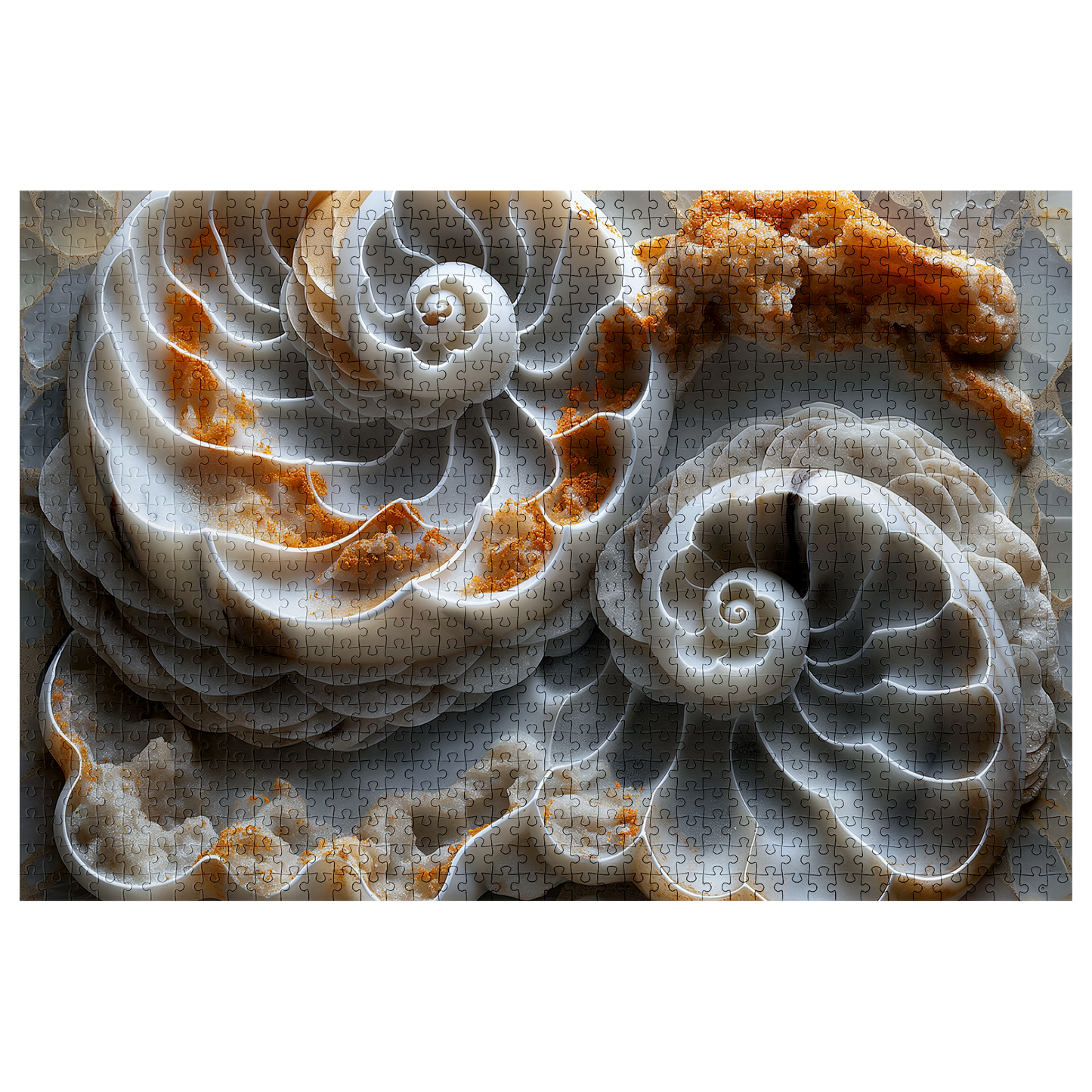 Many Shells - Premium Jigsaw Puzzle, Ornate, Detailed - Multiple Sizes Available