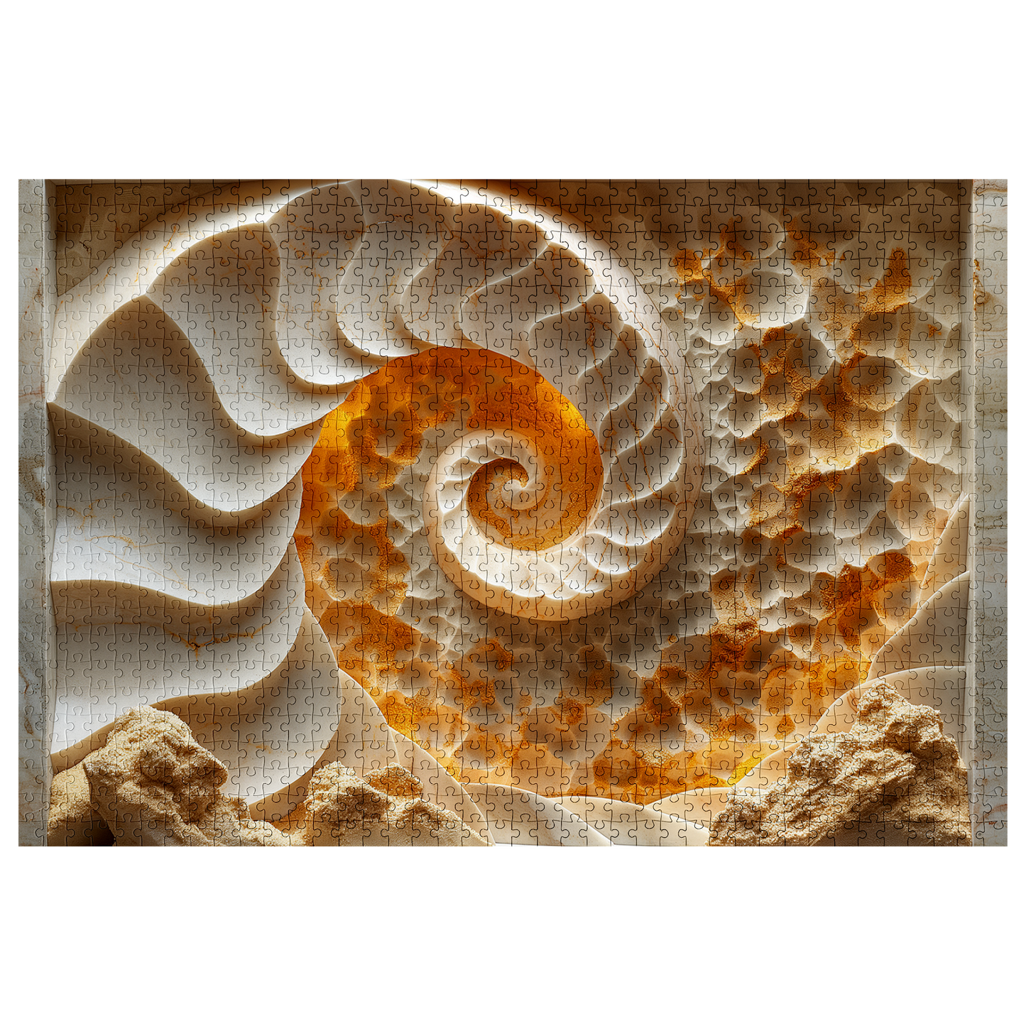 Seaside Diorama - Premium Jigsaw Puzzle, Ornate, Detailed - Multiple Sizes Available