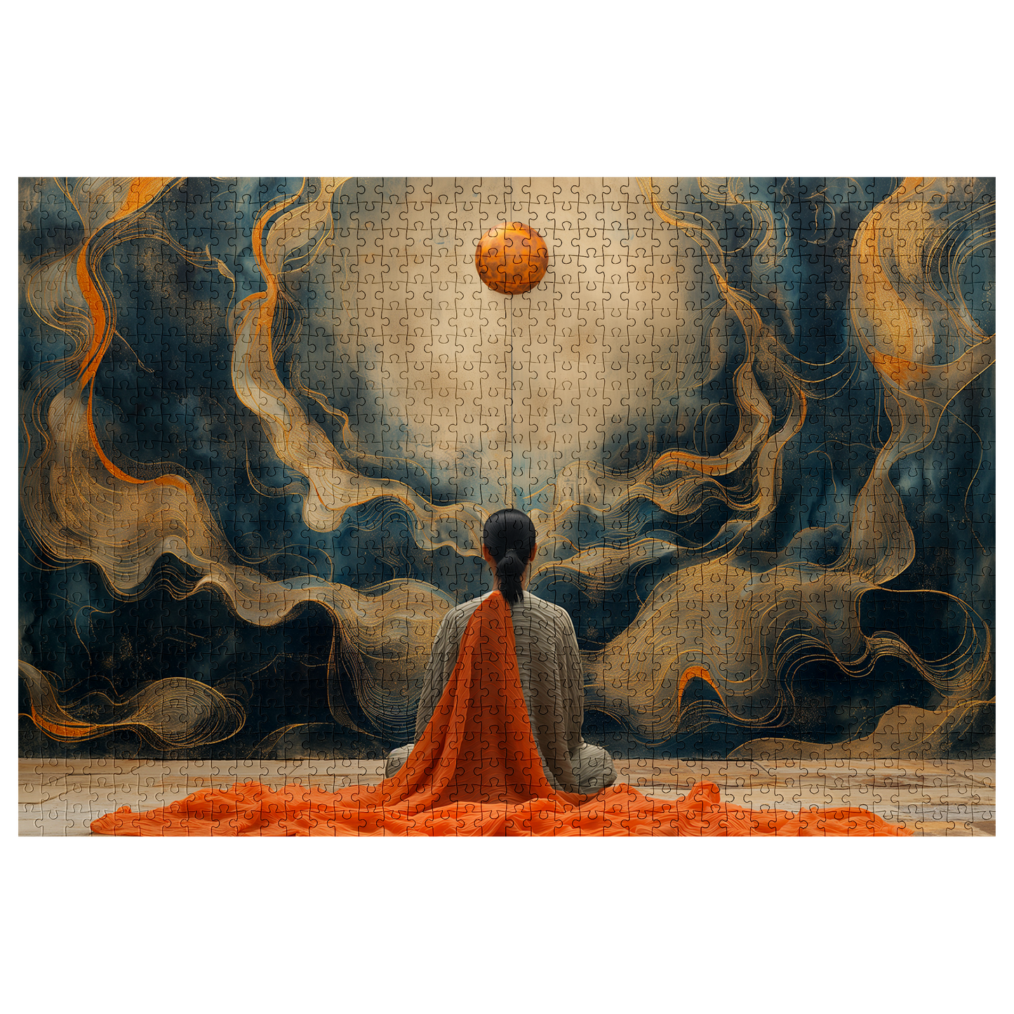 Watching Rise - Premium Jigsaw Puzzle, Ornate, Detailed - Multiple Sizes Available