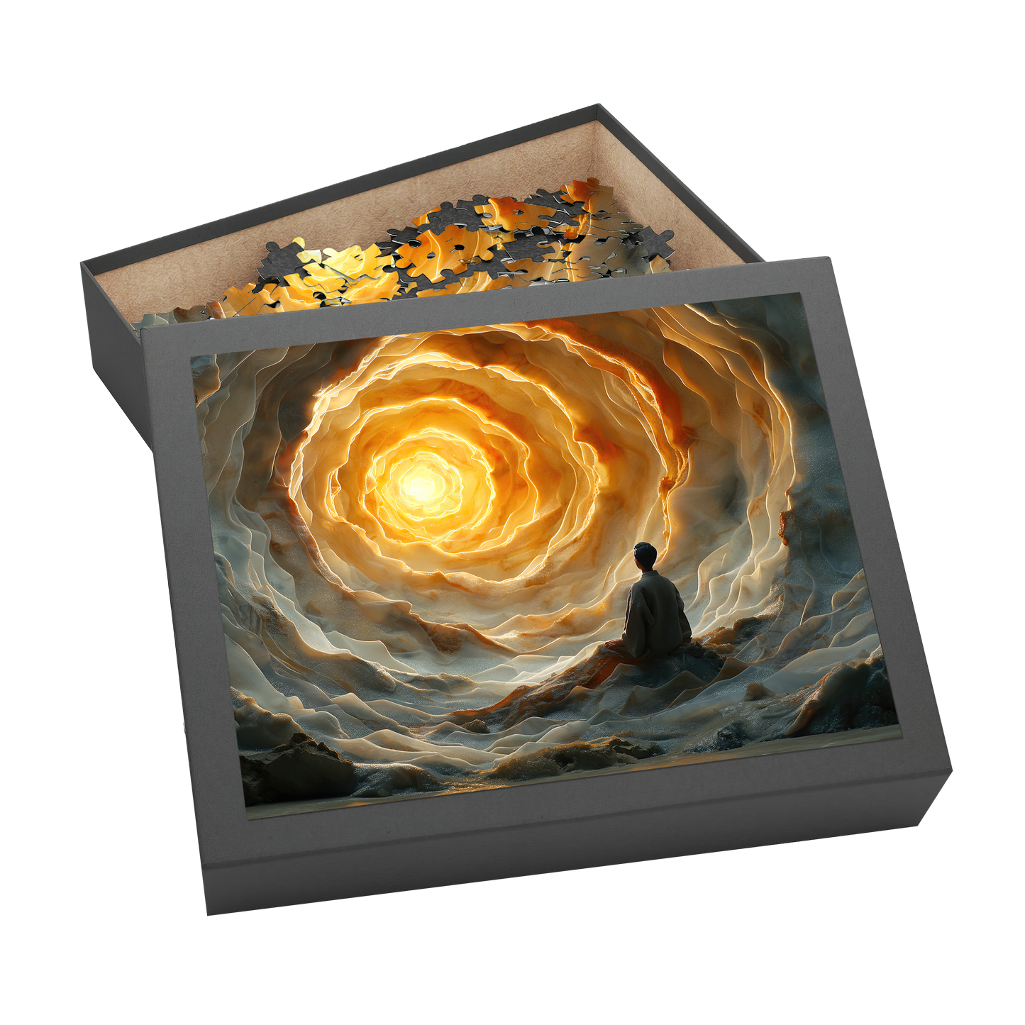 Keeping Time - Premium Jigsaw Puzzle, Ornate, Detailed - Multiple Sizes Available