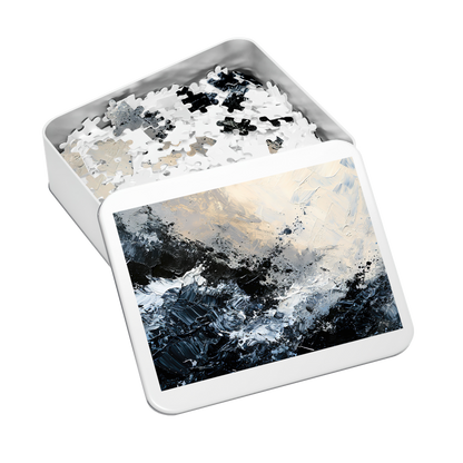Surge - Premium Jigsaw Puzzle - Dark, Oceanic, Turbulant, Abstract - Multiple Sizes Available