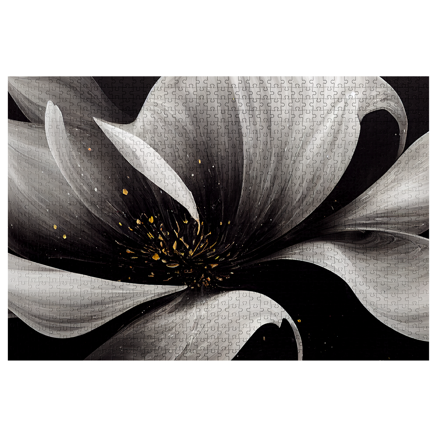 Pollen - Premium Jigsaw Puzzle - Floral, Accent, Decore, Modern - Multiple Sizes Available