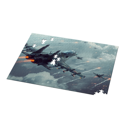 Squadron - Premium Jigsaw Puzzle - Aerial Combat, Action Packed, Modern - Multiple Sizes Available
