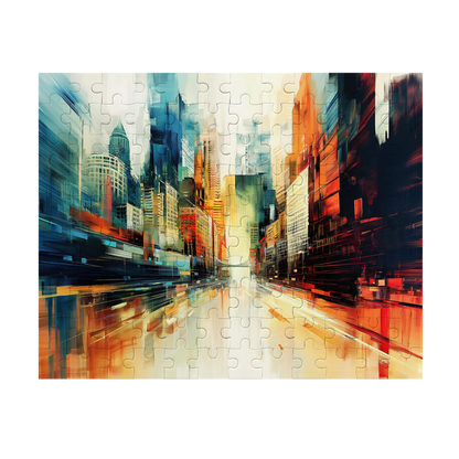 Limitless - Premium Jigsaw Puzzle - Urban, Dynamic, Speed - Multiple Sizes Available