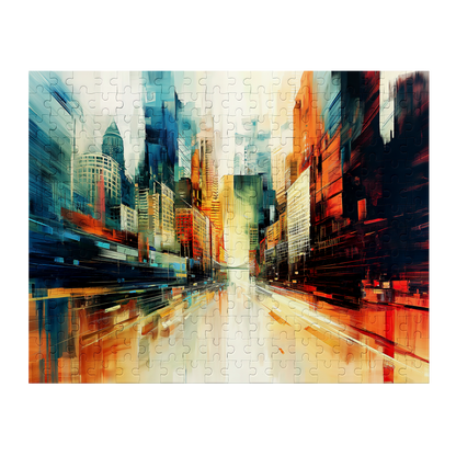 Limitless - Premium Jigsaw Puzzle - Urban, Dynamic, Speed - Multiple Sizes Available