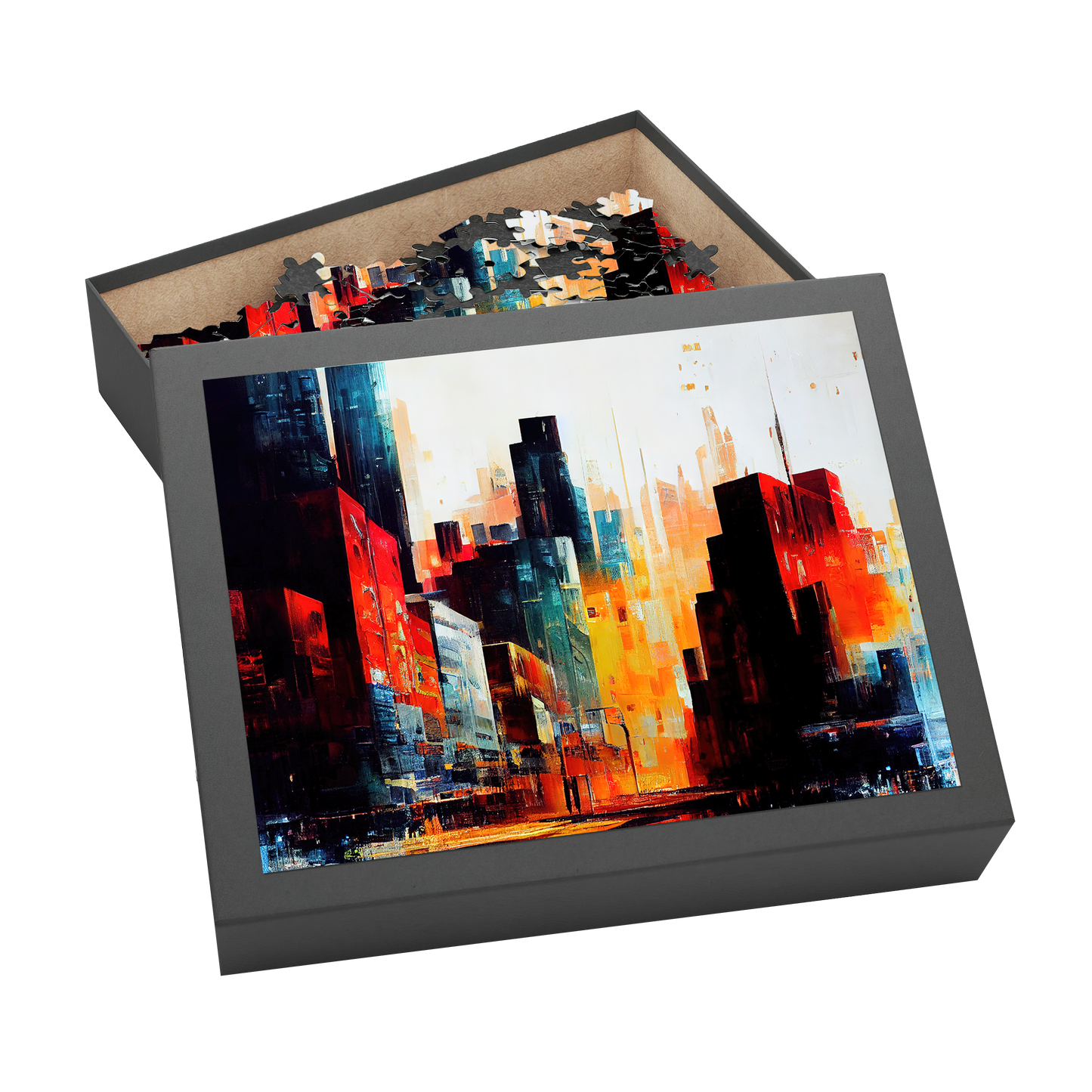 Sunset - Premium Jigsaw Puzzle - Urban, Dynamic, Dusk - Multiple Sizes Available