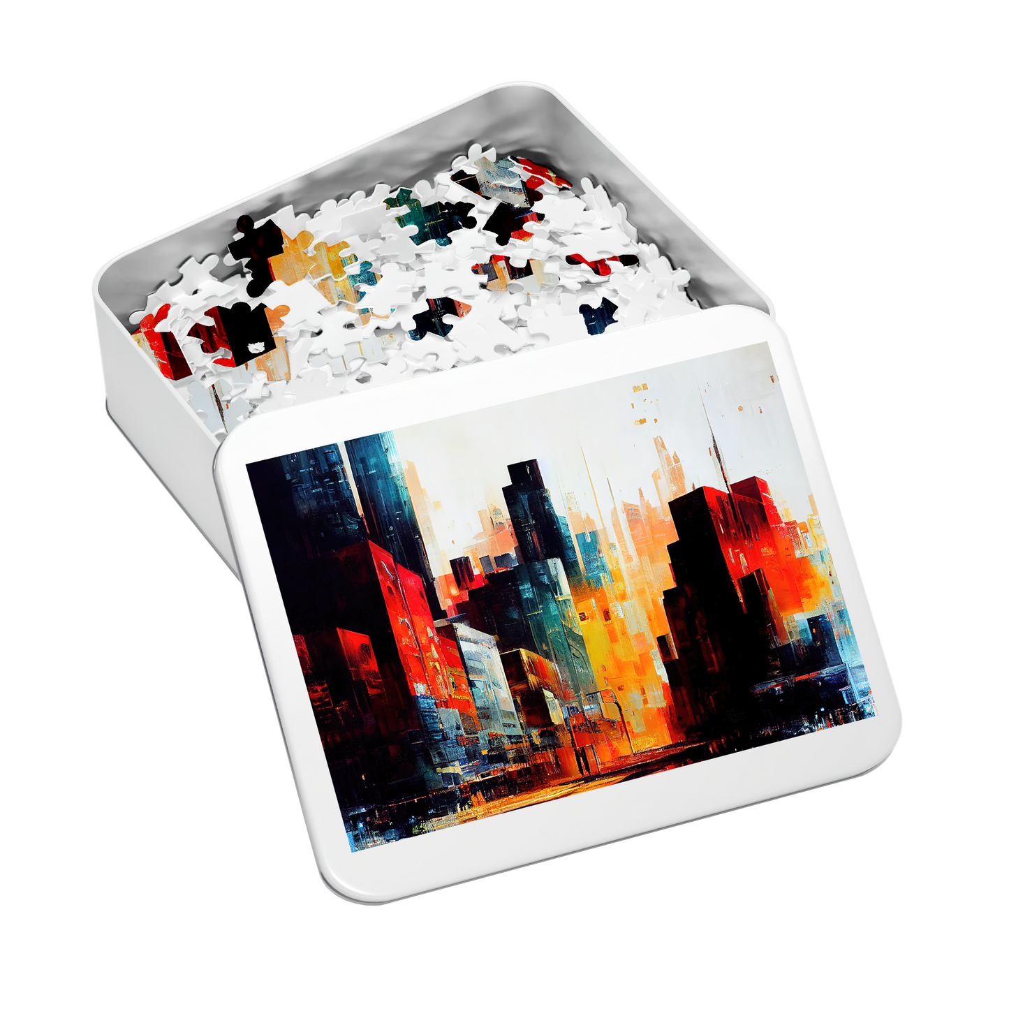 Sunset - Premium Jigsaw Puzzle - Urban, Dynamic, Dusk - Multiple Sizes Available