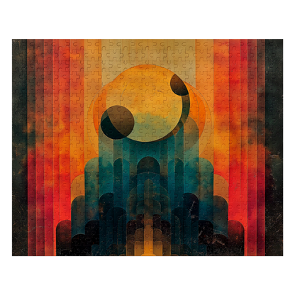 Ecliptic - Premium Jigsaw Puzzle, Vibrant, Sci-fi - Multiple Sizes Available