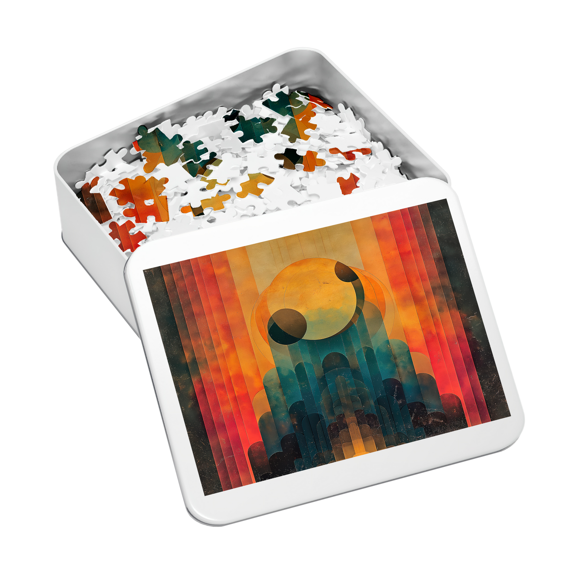 Ecliptic - Premium Jigsaw Puzzle, Vibrant, Sci-fi - Multiple Sizes Available