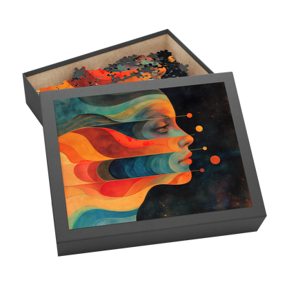Projections - Premium Jigsaw Puzzle, Vibrant, Sci-fi - Multiple Sizes Available