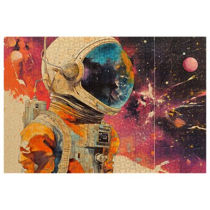 Wandering - Premium Jigsaw Puzzle, Vibrant, Sci-fi Multiple Sizes Available