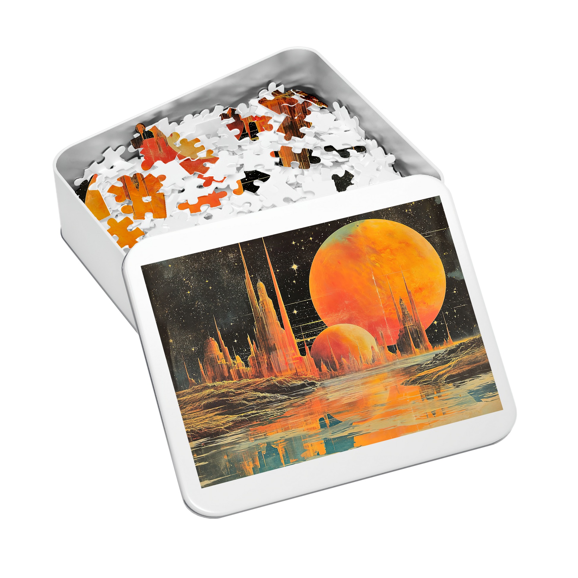 Starscape - Premium Jigsaw Puzzle, Vibrant, Sci-fi - Multiple Sizes Available