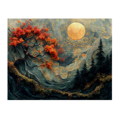 Spiral Sky - Premium Jigsaw Puzzle, Mythical, Fantasy, Landscape - Multiple Sizes Available
