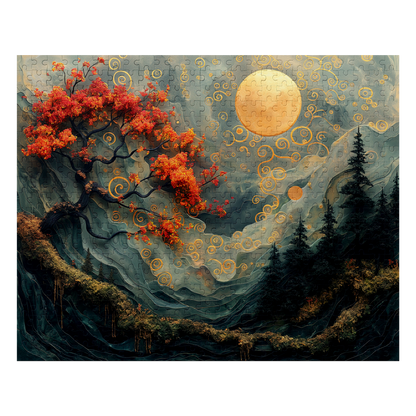 Spiral Sky - Premium Jigsaw Puzzle, Mythical, Fantasy, Landscape - Multiple Sizes Available