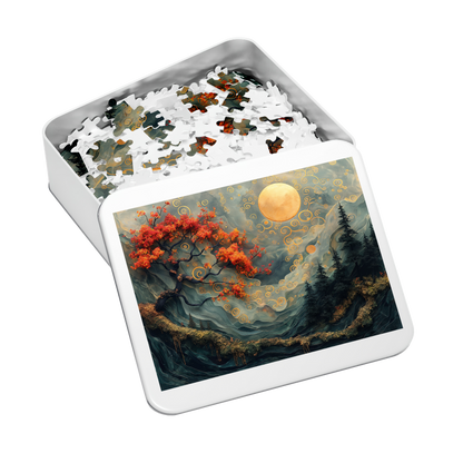 Spiral Sky - Premium Jigsaw Puzzle, Mythical, Fantasy, Landscape - Multiple Sizes Available