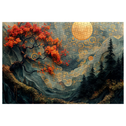 Spiral Sky - Premium Jigsaw Puzzle, Mythical, Fantasy, Landscape - Multiple Sizes Available