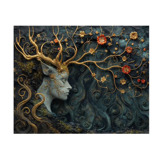 Keeping Watch - Premium Jigsaw Puzzle - Ornate, Fantasy, Delicate - Multiple Sizes Available