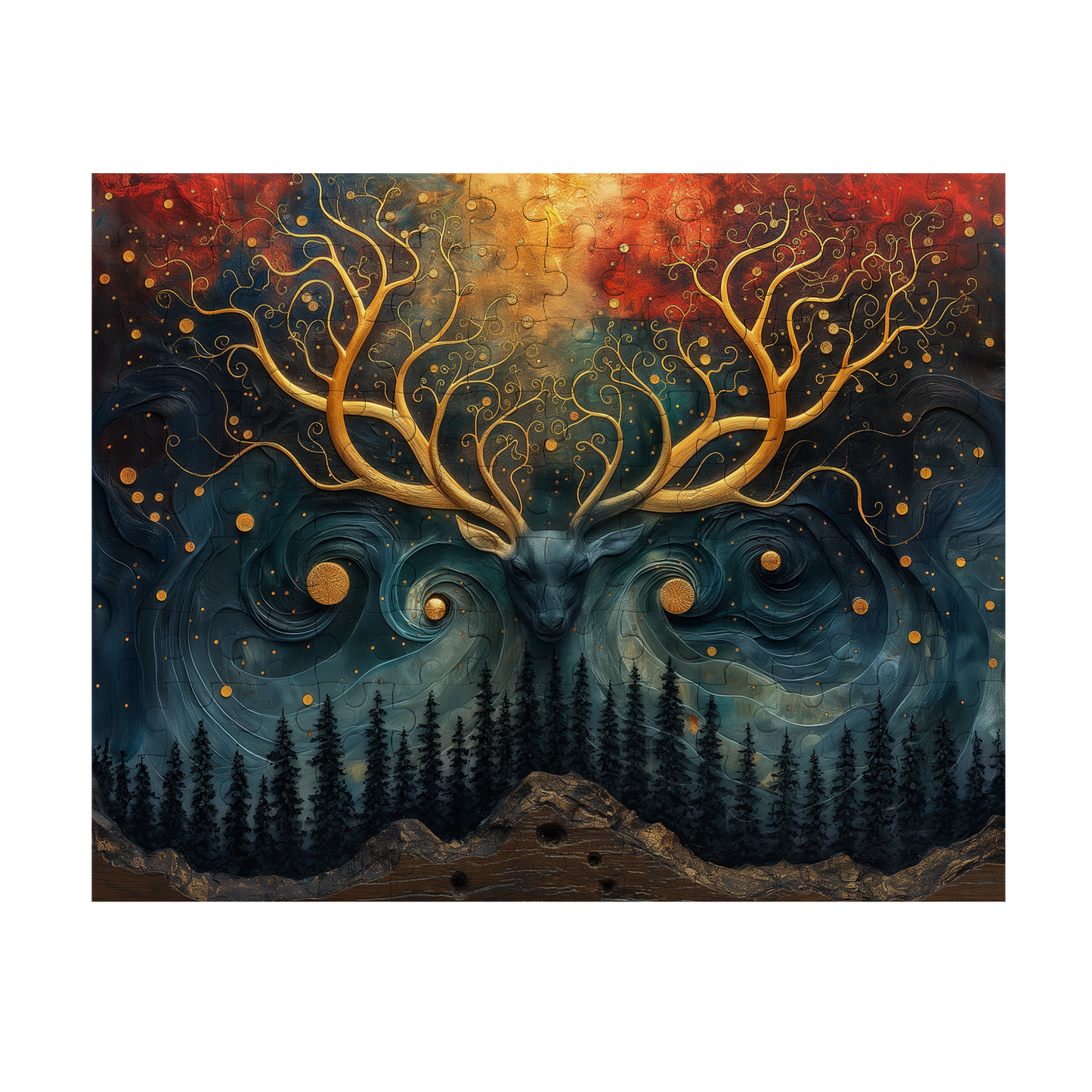 Mythic - Premium Jigsaw Puzzle - Veradnt, Majestic, Guardian - Multiple Sizes Available