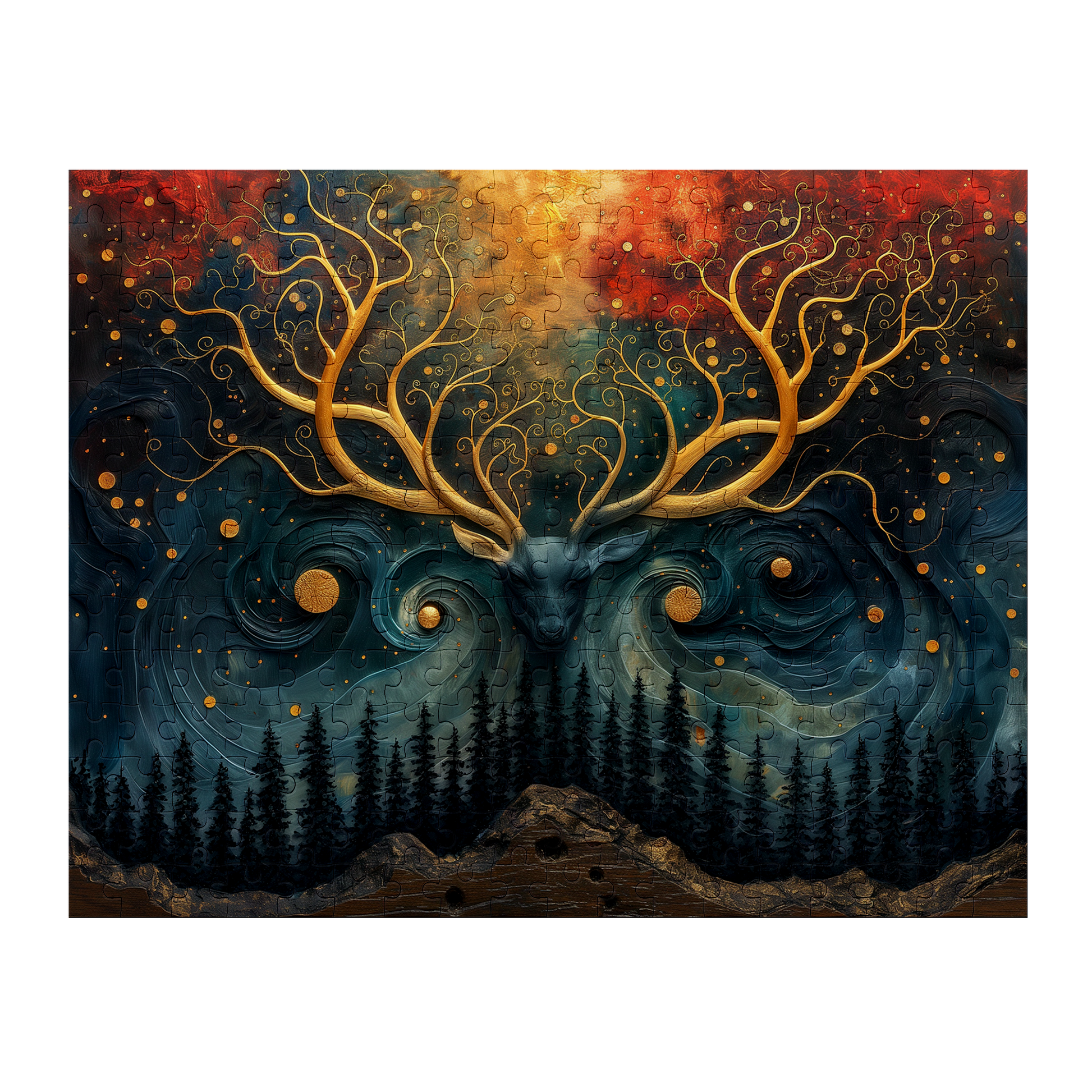 Mythic - Premium Jigsaw Puzzle - Veradnt, Majestic, Guardian - Multiple Sizes Available