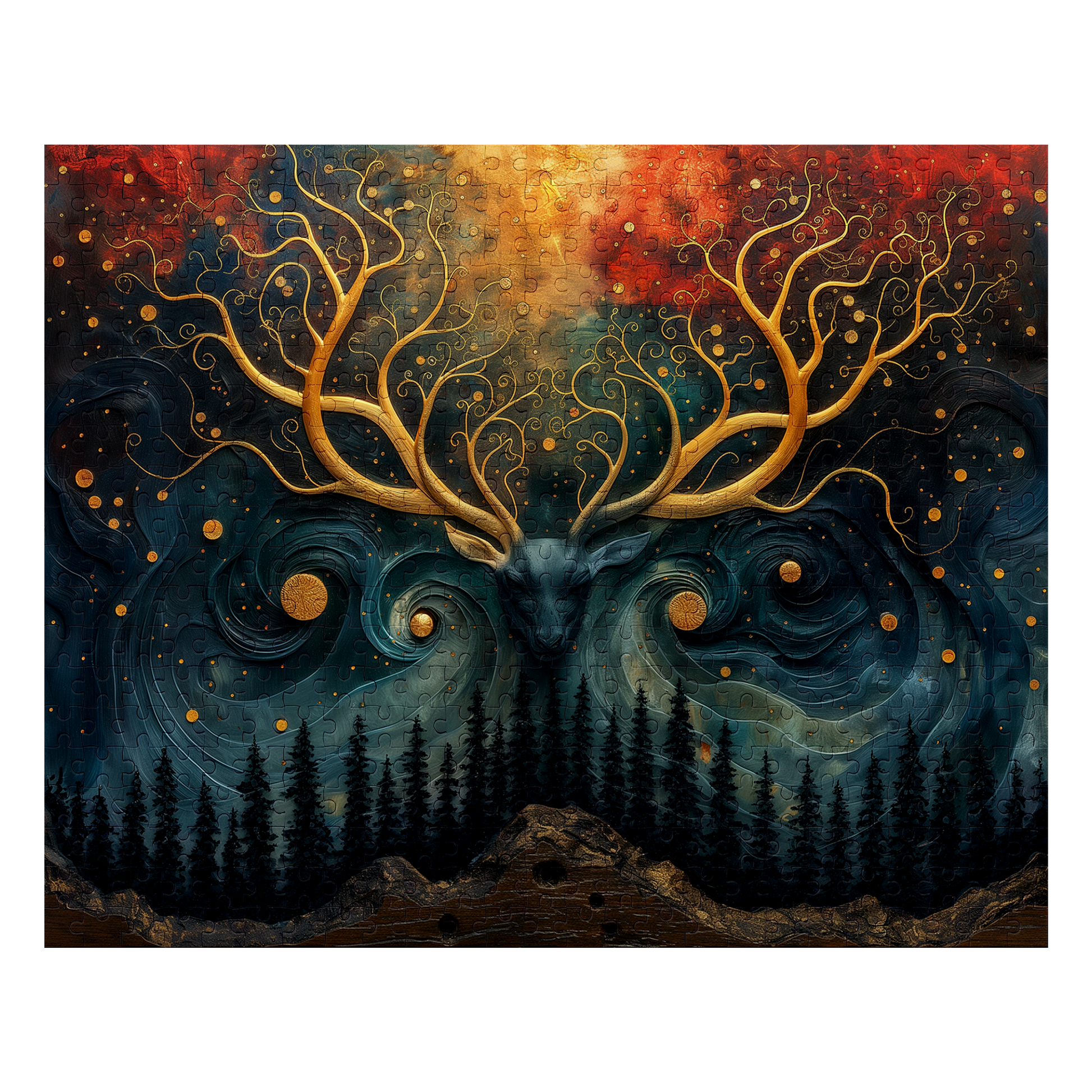 Mythic - Premium Jigsaw Puzzle - Veradnt, Majestic, Guardian - Multiple Sizes Available