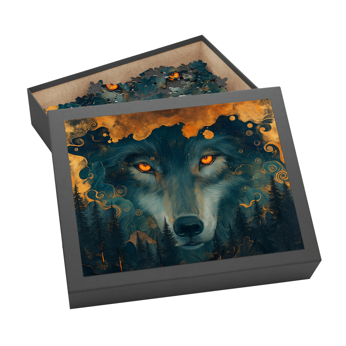 Hunters 10 - Premium Jigsaw Puzzle, Majestic, Primal - Multiple Sizes Available