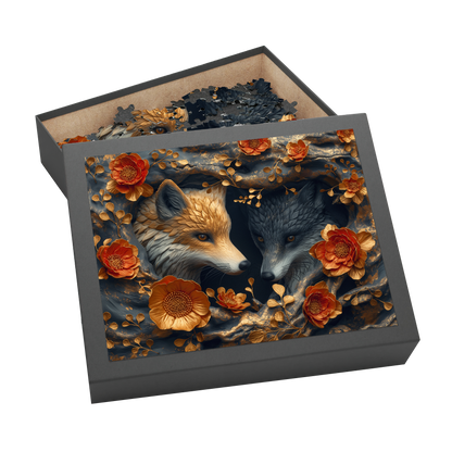 Hunters 07 - Premium Jigsaw Puzzle, Majestic, Primal - Multiple Sizes Available
