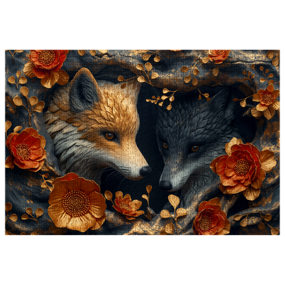 Hunters 07 - Premium Jigsaw Puzzle, Majestic, Primal - Multiple Sizes Available