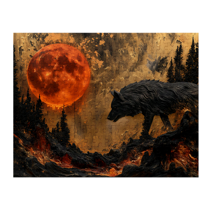 Hunters 08 - Premium Jigsaw Puzzle, Majestic, Primal - Multiple Sizes Available