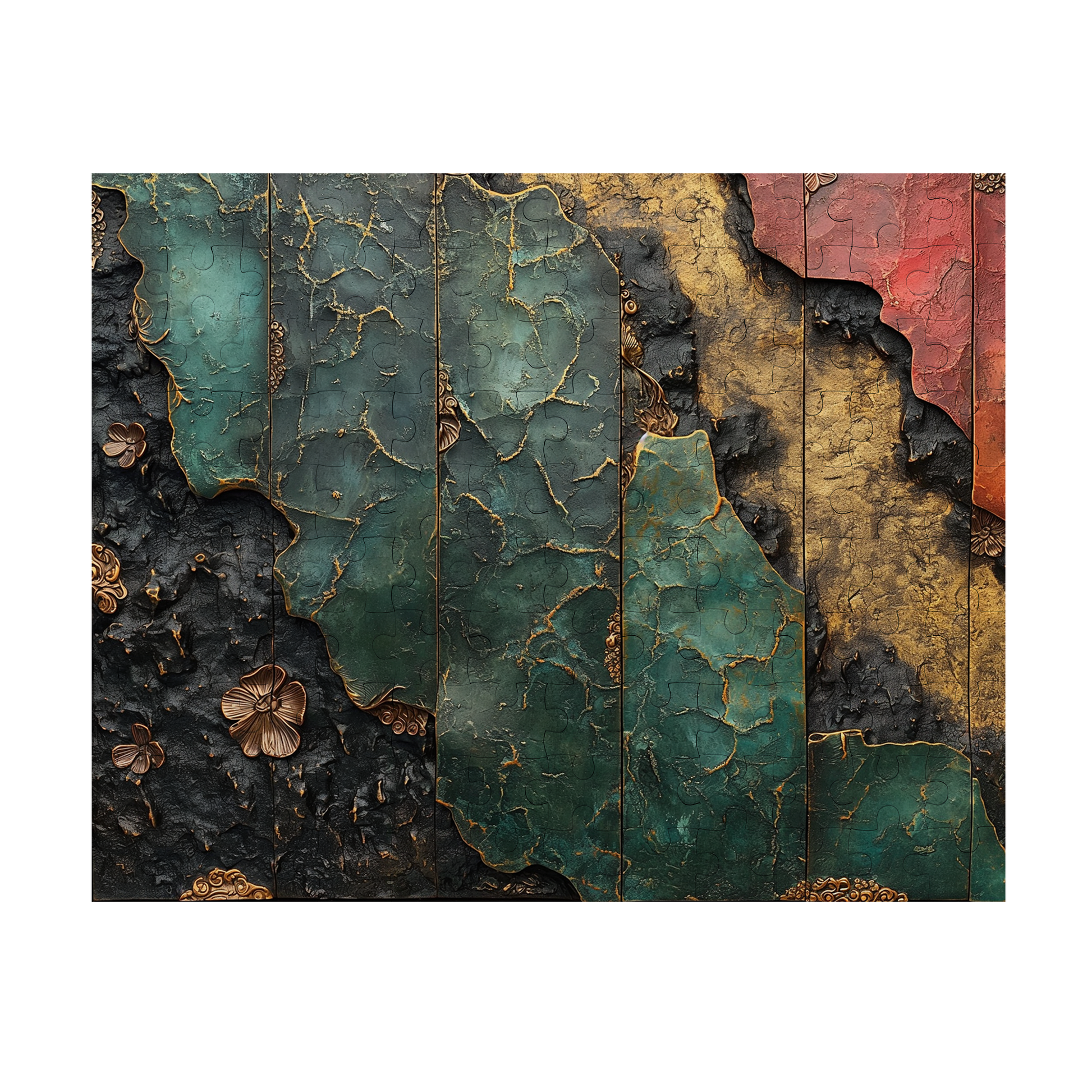 Relief 01 - Premium Jigsaw Puzzle, Ornate, Fantasy - Multiple Sizes Available