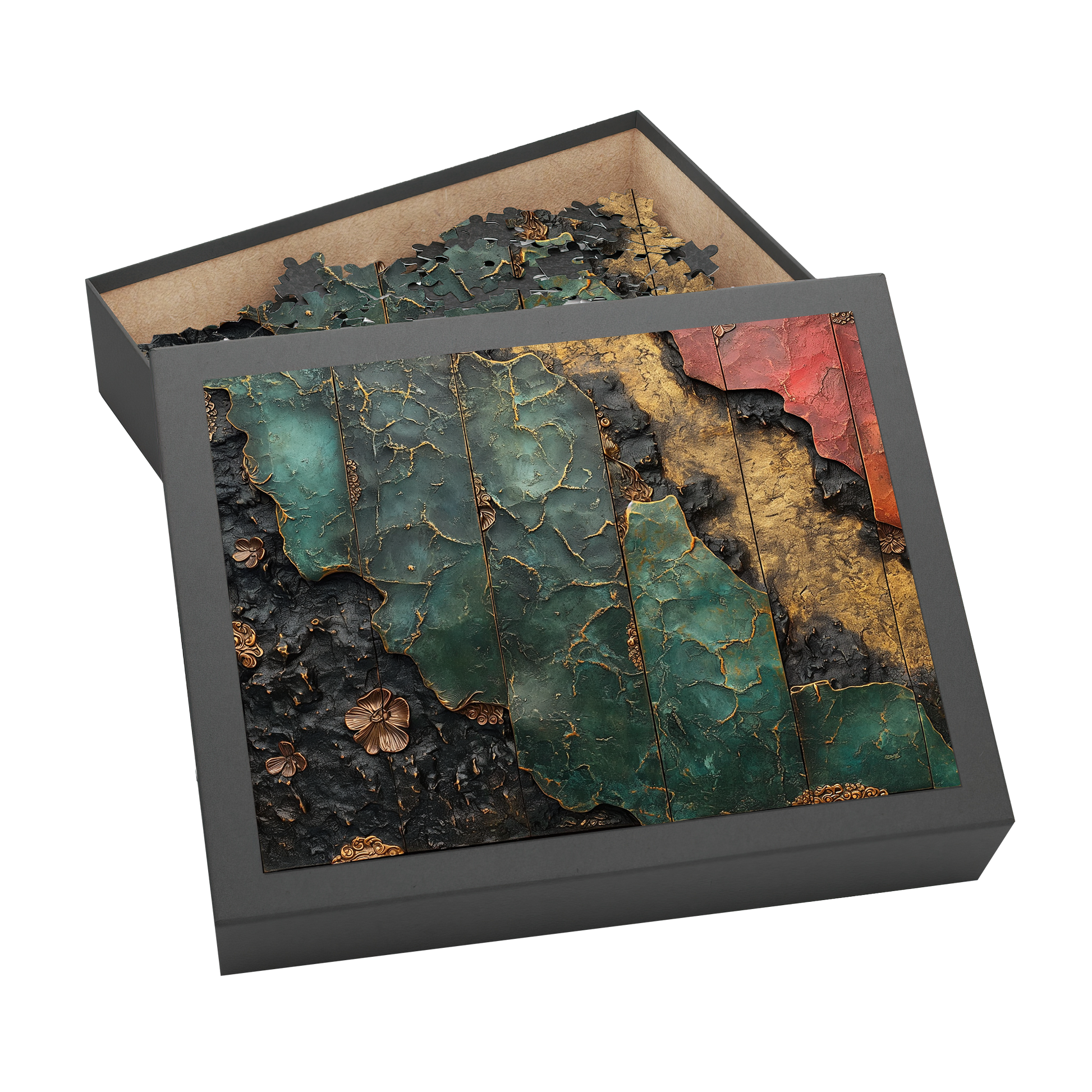 Relief 01 - Premium Jigsaw Puzzle, Ornate, Fantasy - Multiple Sizes Available