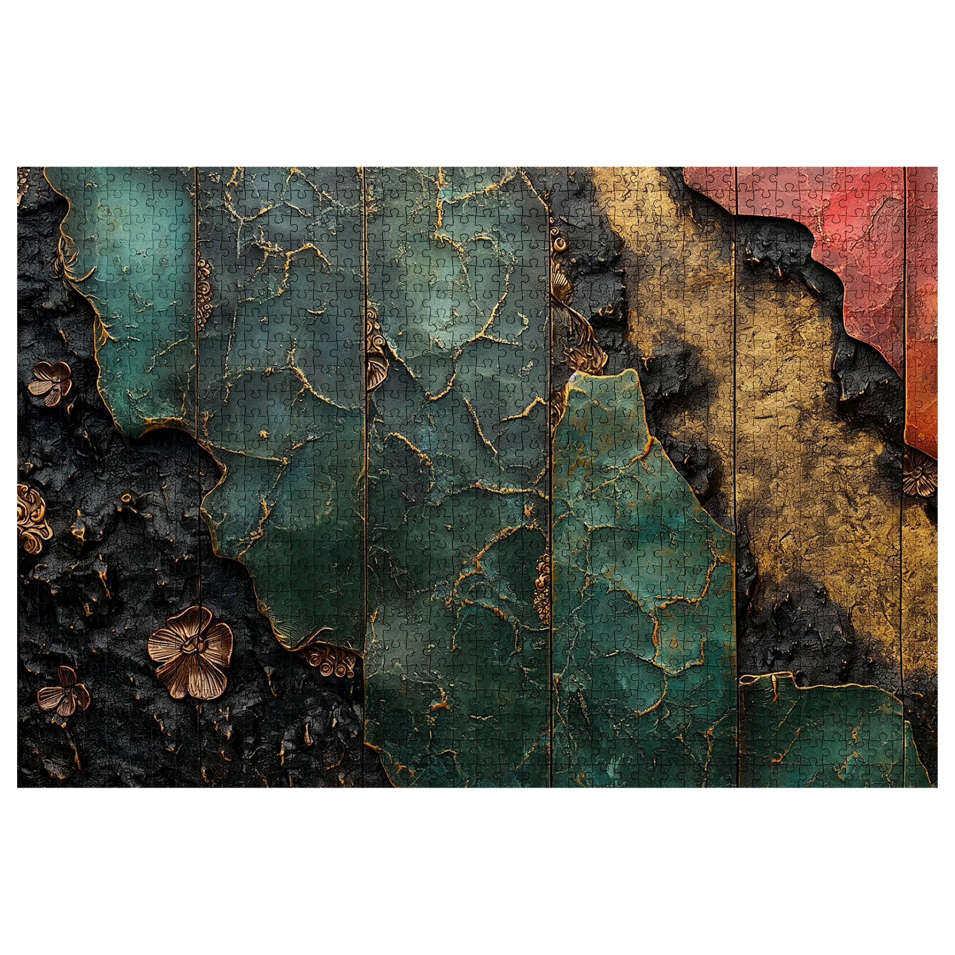 Relief 01 - Premium Jigsaw Puzzle, Ornate, Fantasy - Multiple Sizes Available