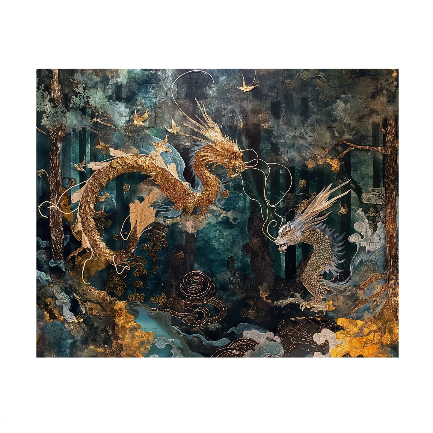 Spirits of the Forest 01 - Premium Jigsaw Puzzle, Ornate, Fantasy, Ancient - Multiple Sizes Available