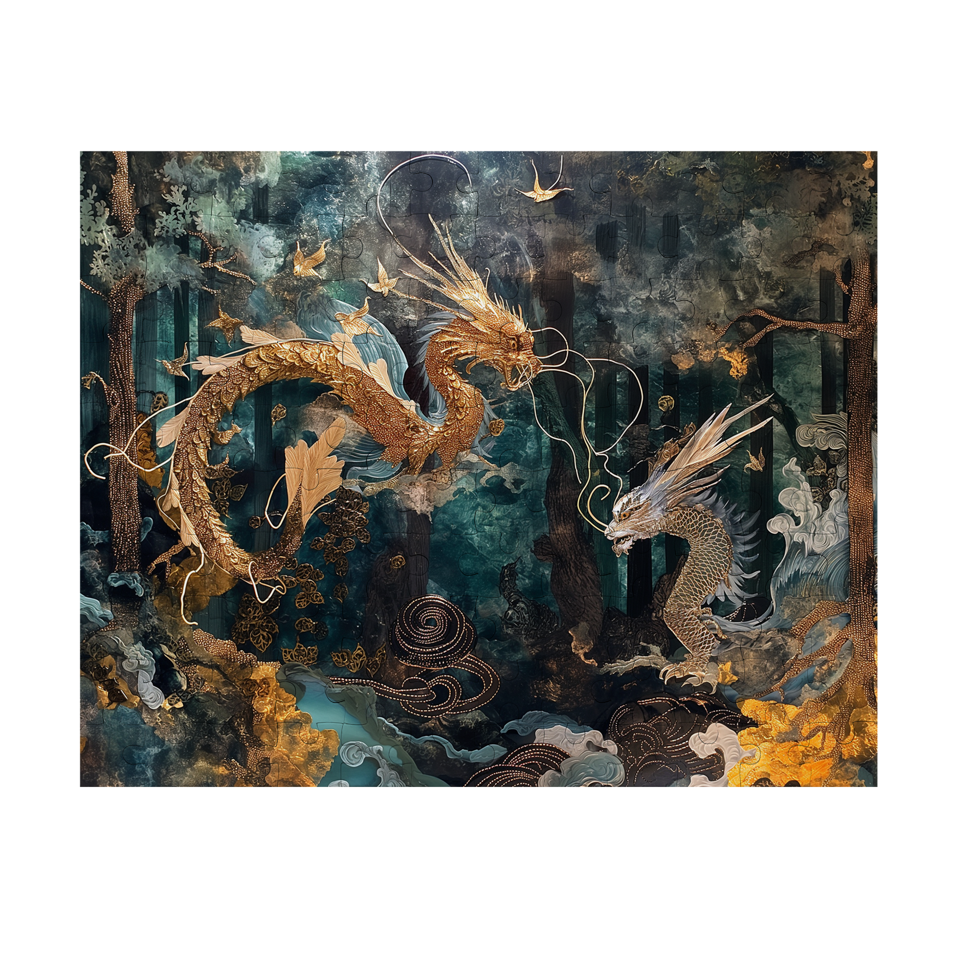 Spirits of the Forest 01 - Premium Jigsaw Puzzle, Ornate, Fantasy, Ancient - Multiple Sizes Available