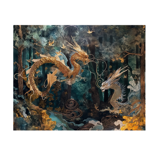 Spirits of the Forest 01 - Premium Jigsaw Puzzle, Ornate, Fantasy, Ancient - Multiple Sizes Available