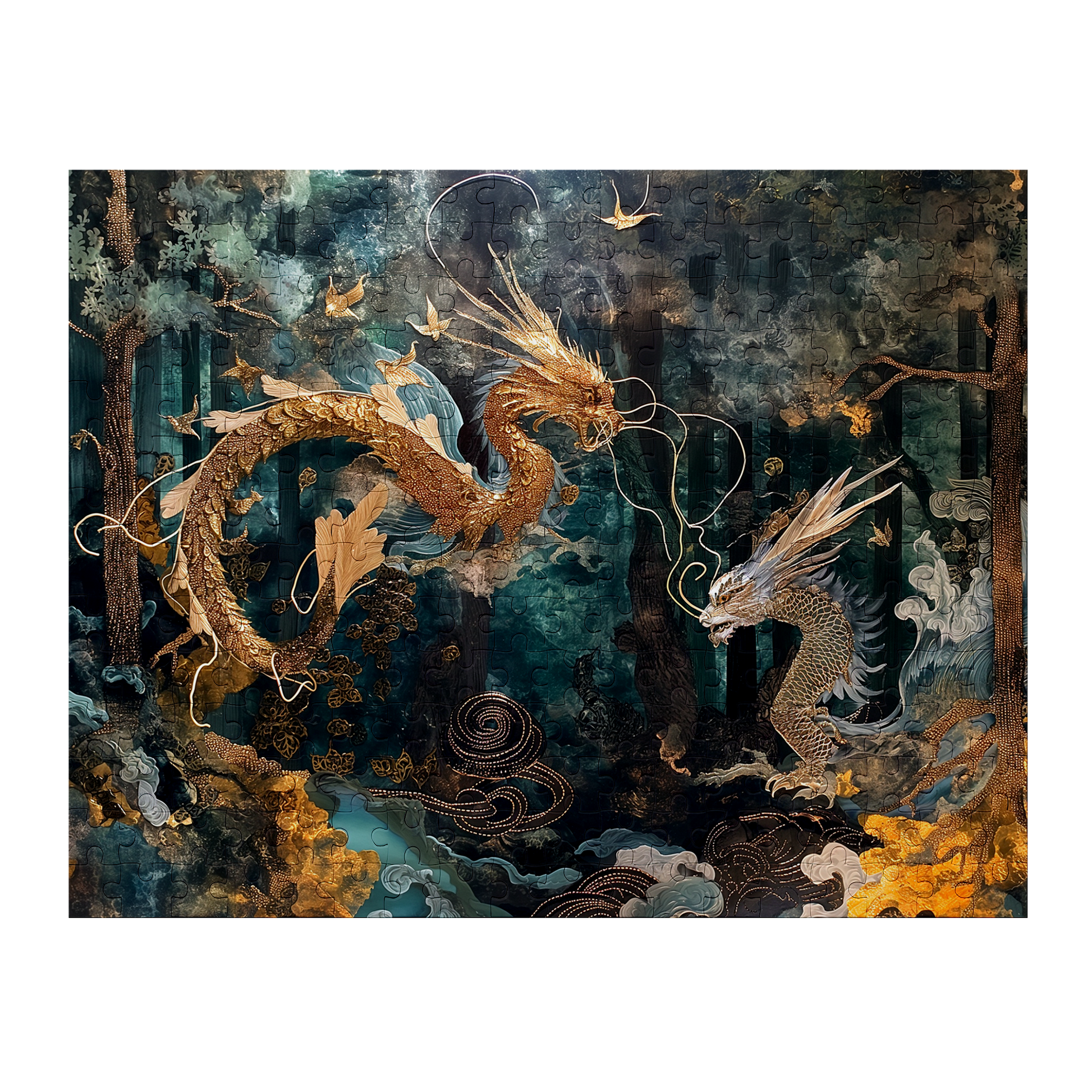 Spirits of the Forest 01 - Premium Jigsaw Puzzle, Ornate, Fantasy, Ancient - Multiple Sizes Available