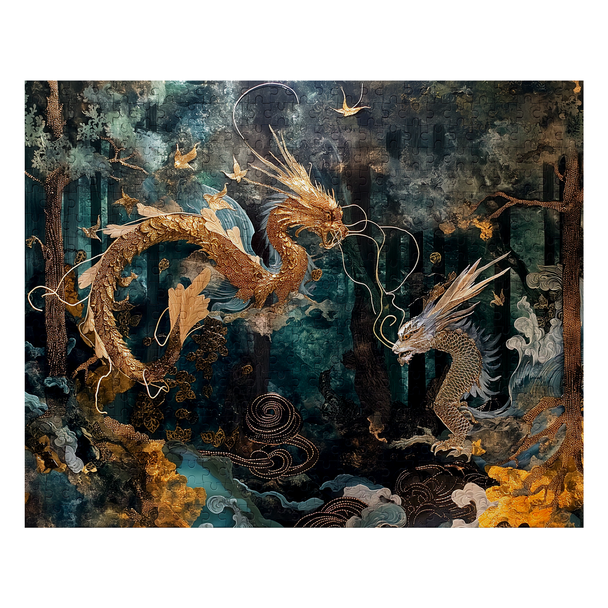 Spirits of the Forest 01 - Premium Jigsaw Puzzle, Ornate, Fantasy, Ancient - Multiple Sizes Available