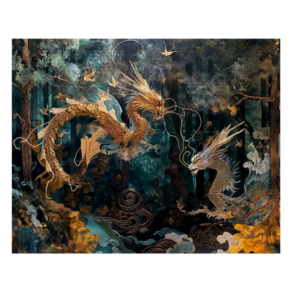 Spirits of the Forest 01 - Premium Jigsaw Puzzle, Ornate, Fantasy, Ancient - Multiple Sizes Available