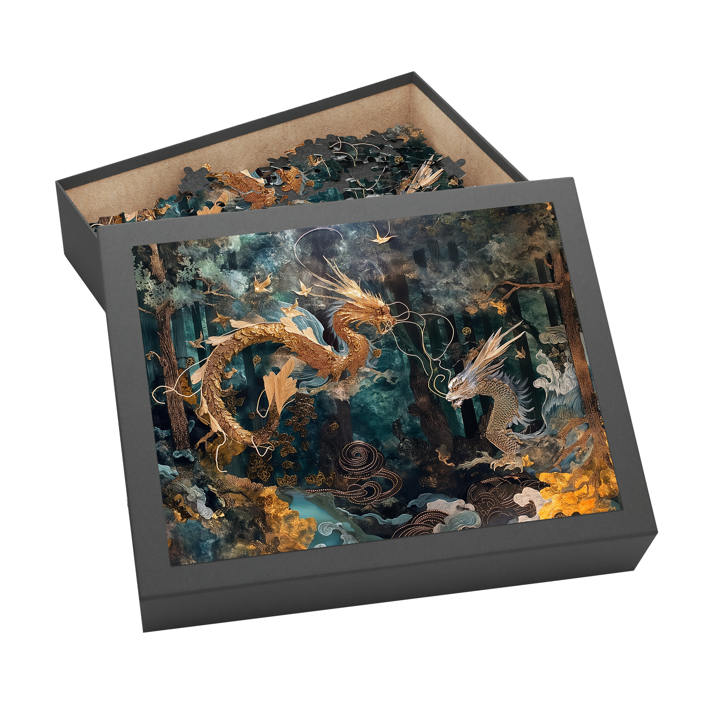 Spirits of the Forest 01 - Premium Jigsaw Puzzle, Ornate, Fantasy, Ancient - Multiple Sizes Available