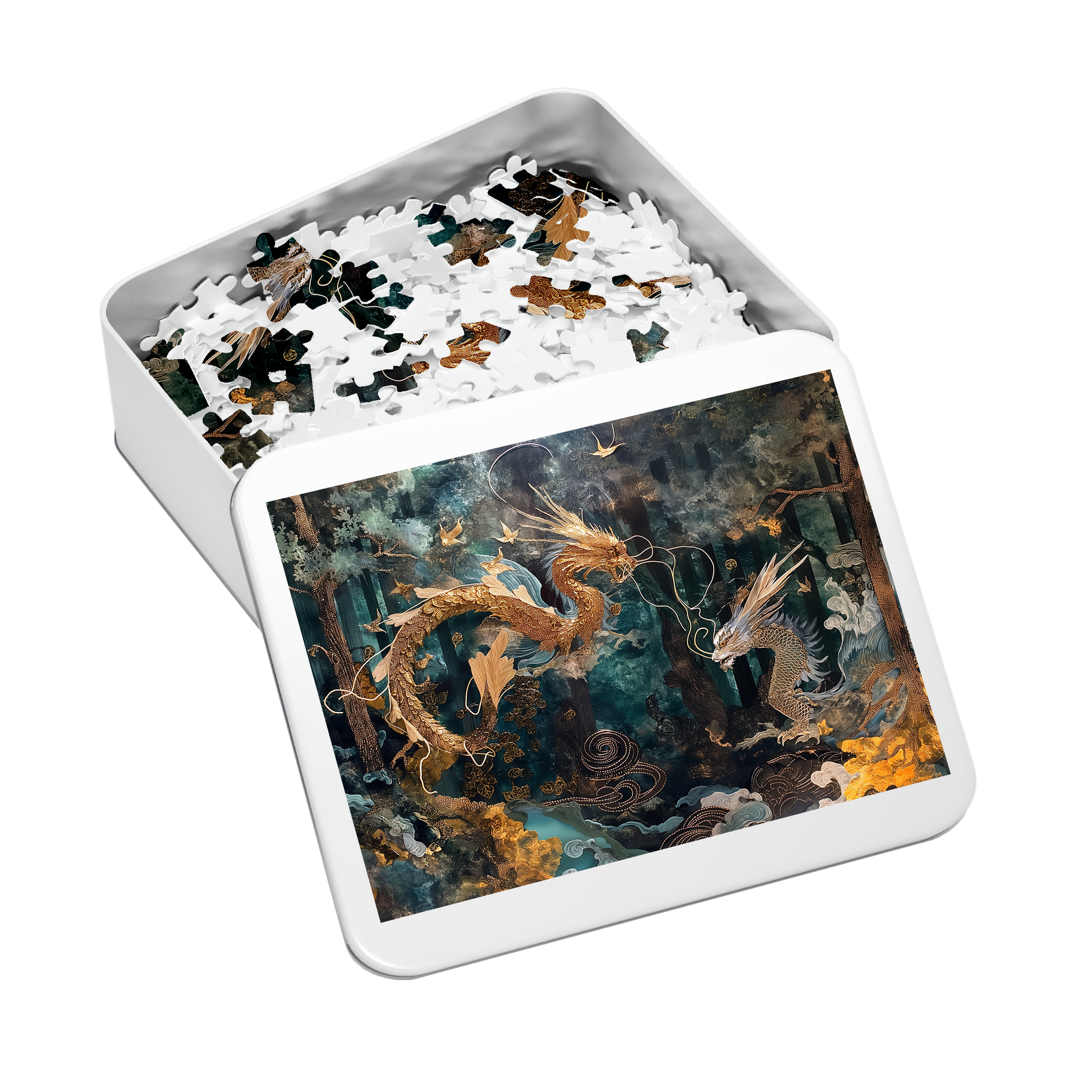 Spirits of the Forest 01 - Premium Jigsaw Puzzle, Ornate, Fantasy, Ancient - Multiple Sizes Available