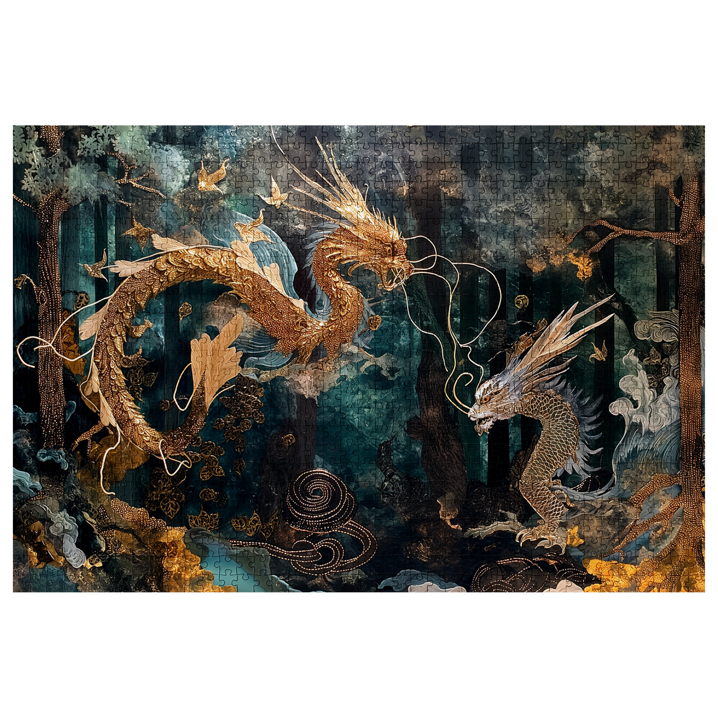 Spirits of the Forest 01 - Premium Jigsaw Puzzle, Ornate, Fantasy, Ancient - Multiple Sizes Available