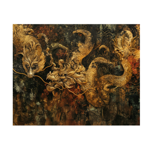 Spirits of the Forest 04 - Premium Jigsaw Puzzle, Ornate, Fantasy, Ancient - Multiple Sizes Available