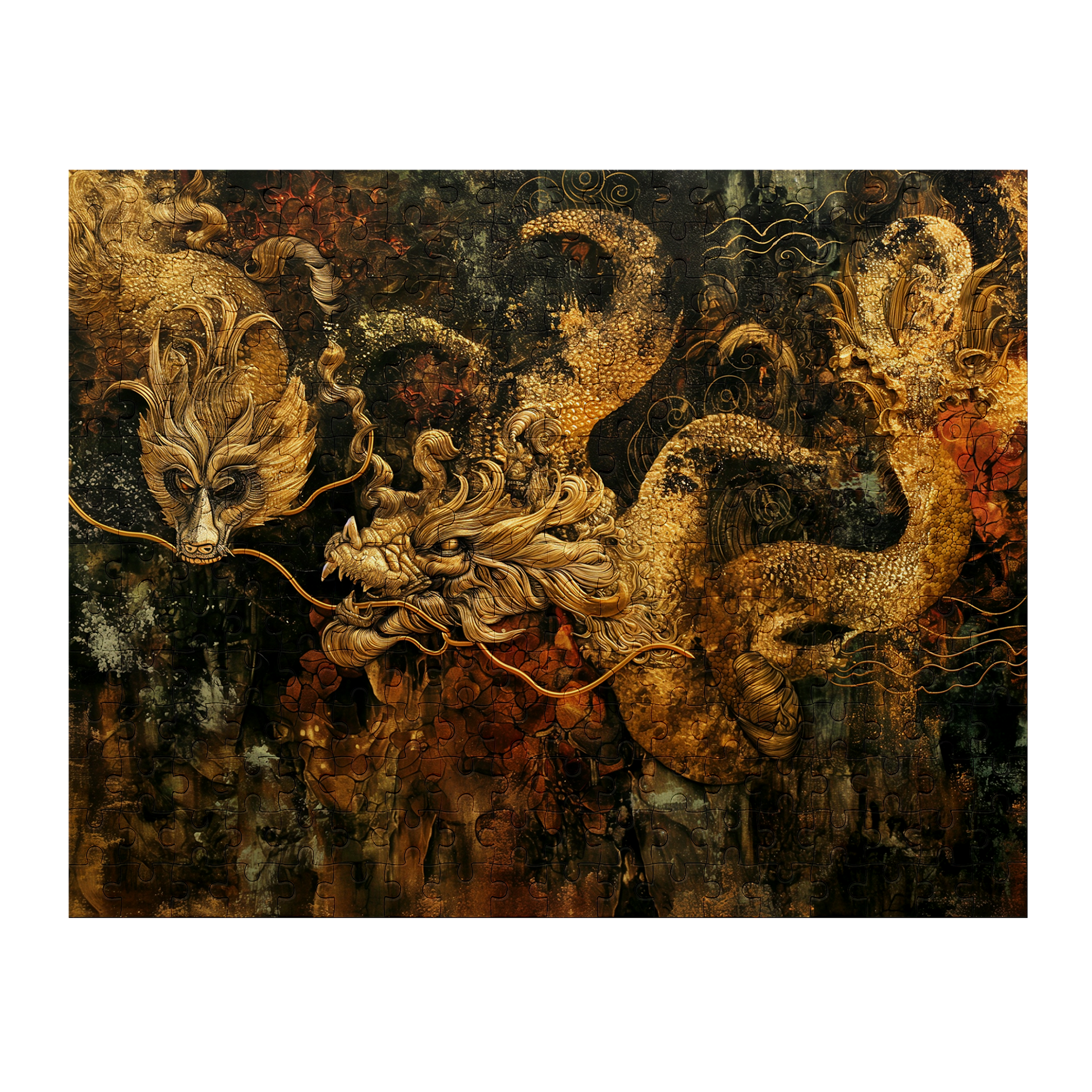 Spirits of the Forest 04 - Premium Jigsaw Puzzle, Ornate, Fantasy, Ancient - Multiple Sizes Available