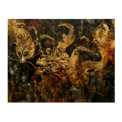 Spirits of the Forest 04 - Premium Jigsaw Puzzle, Ornate, Fantasy, Ancient - Multiple Sizes Available