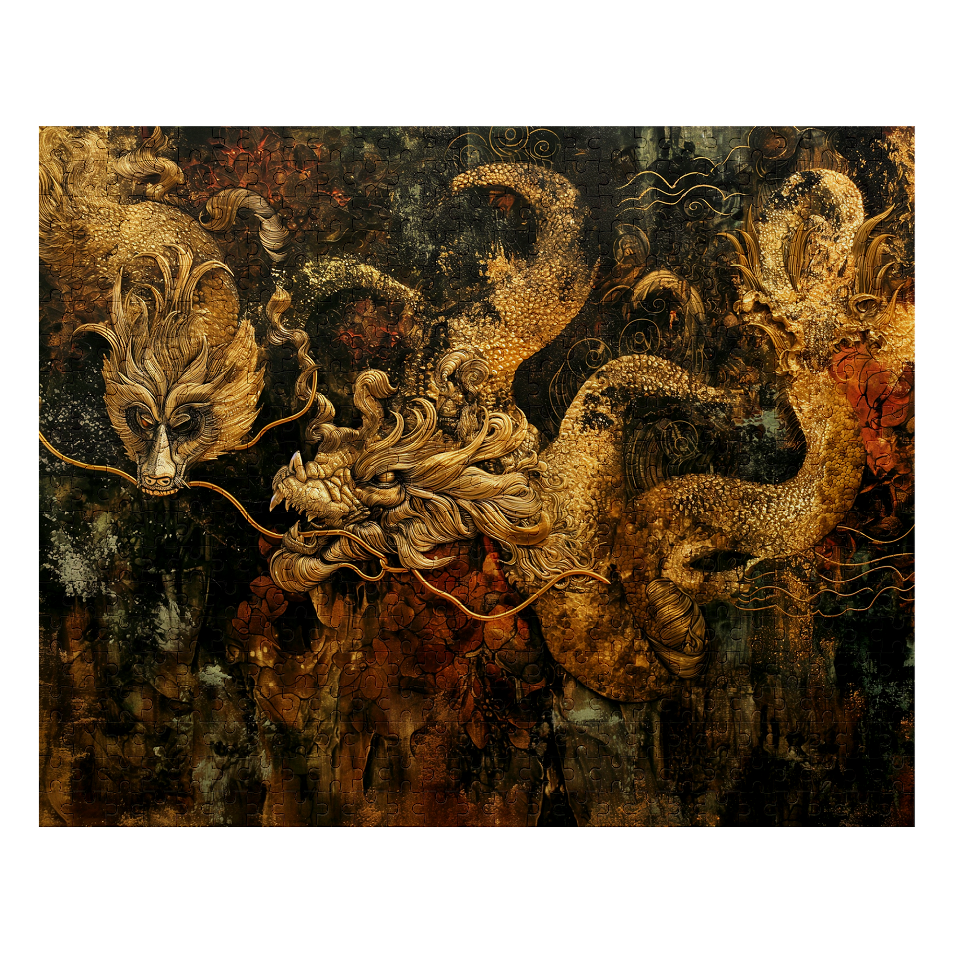 Spirits of the Forest 04 - Premium Jigsaw Puzzle, Ornate, Fantasy, Ancient - Multiple Sizes Available