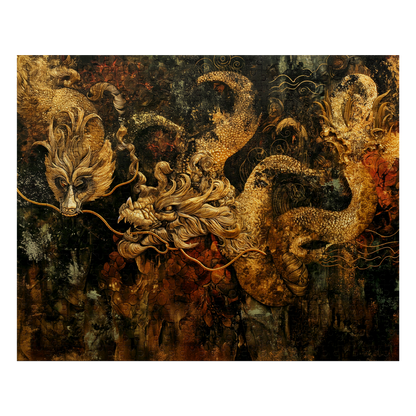 Spirits of the Forest 04 - Premium Jigsaw Puzzle, Ornate, Fantasy, Ancient - Multiple Sizes Available