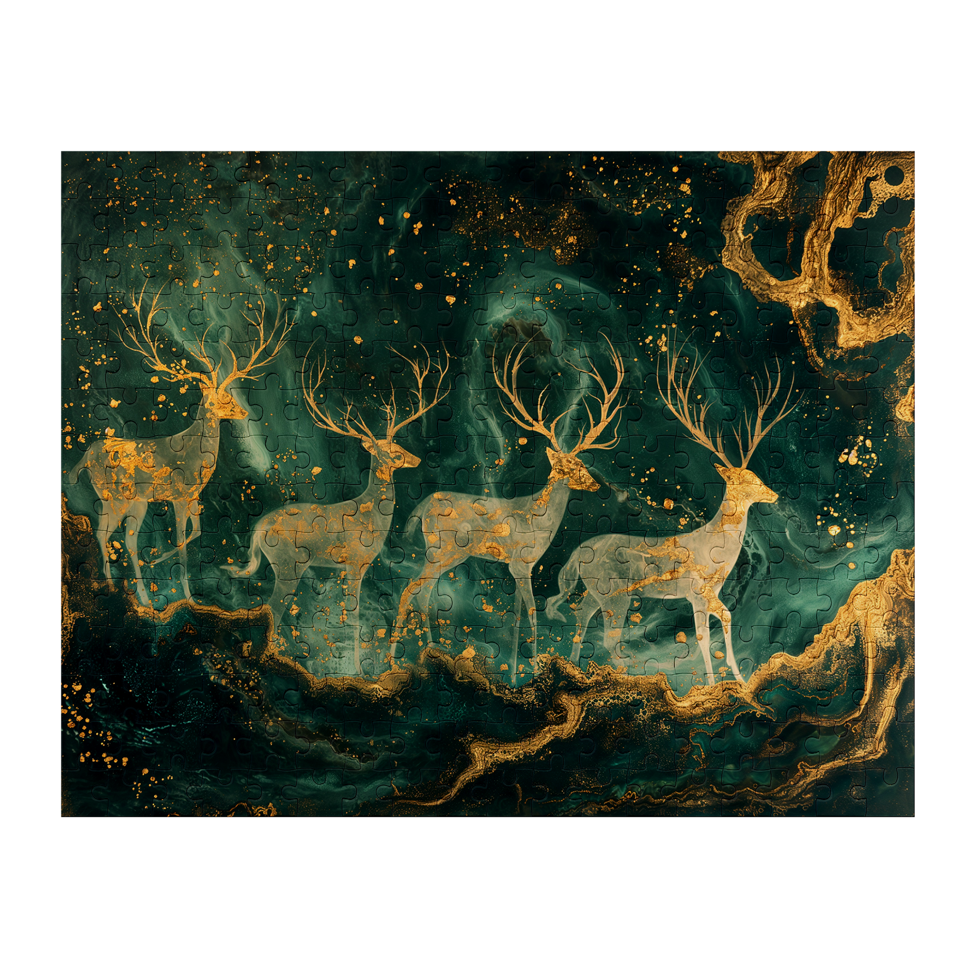 Stellar Hart 01 - Premium Jigsaw Puzzle, Constellation, Celestial, Fantasy - Multiple Sizes Available