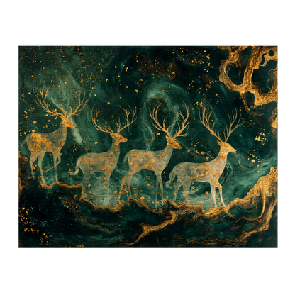 Stellar Hart 01 - Premium Jigsaw Puzzle, Constellation, Celestial, Fantasy - Multiple Sizes Available